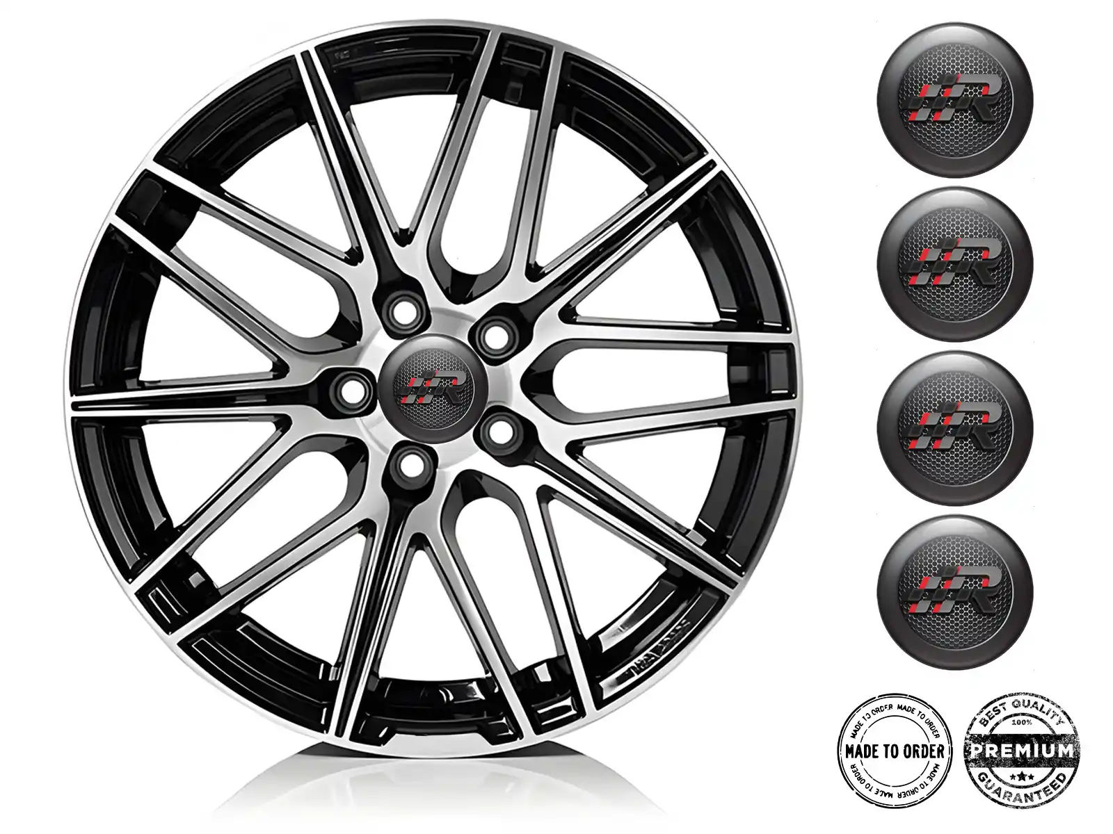 Stickers jantes luxe badges premium voitures